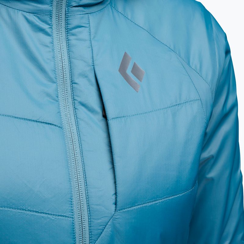 Giacca imbottita da donna Black Diamond Solution 2.0 Hoody creek blue 4