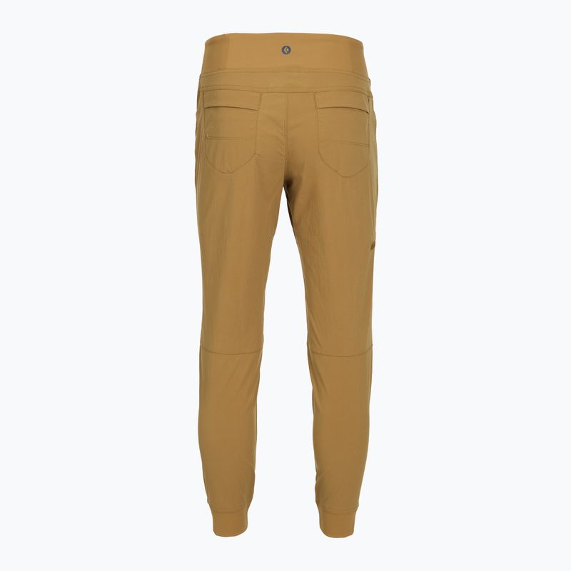 Pantaloni da arrampicata da donna Black Diamond Technician Jogger in lino 2