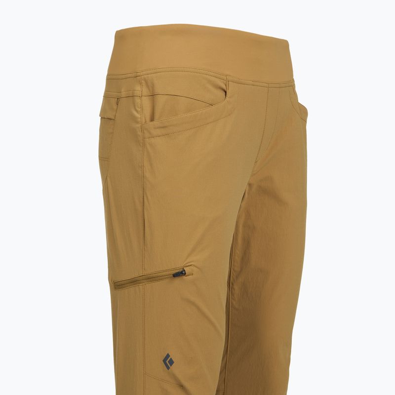Pantaloni da arrampicata da donna Black Diamond Technician Jogger in lino 3