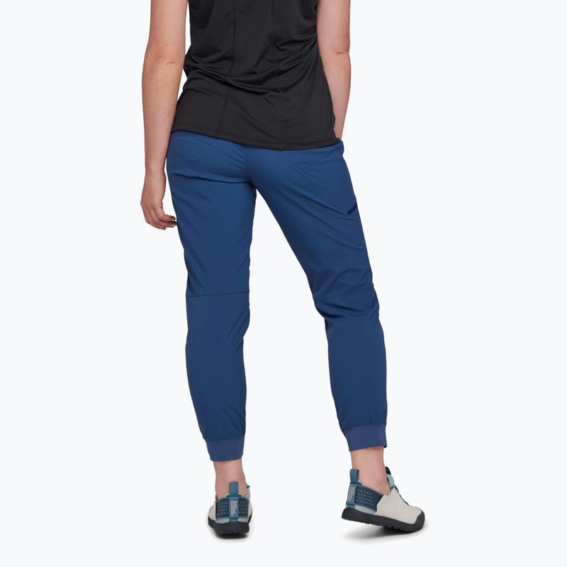 Pantaloni da arrampicata da donna Black Diamond Technician Jogger blu inchiostro 2