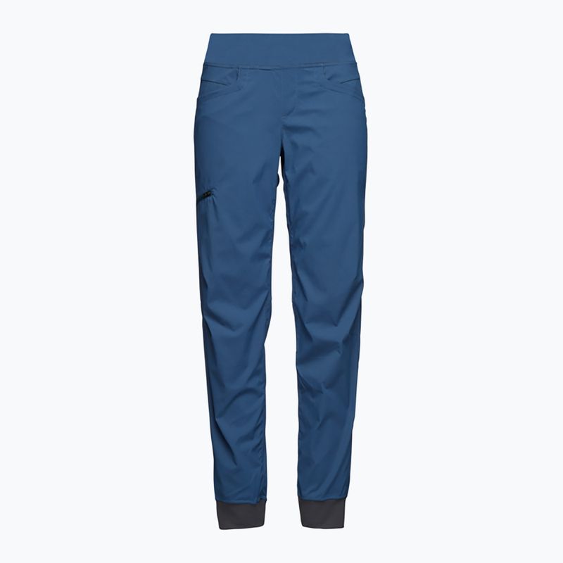 Pantaloni da arrampicata da donna Black Diamond Technician Jogger blu inchiostro 7