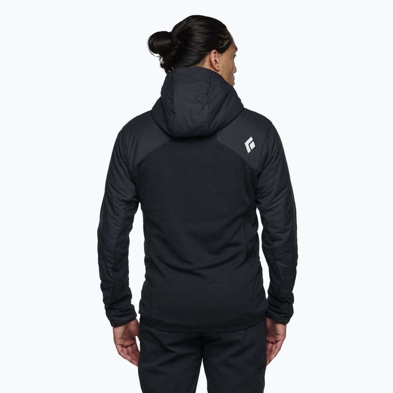 Black Diamond First Light Hybrid Hoody nero da uomo 2