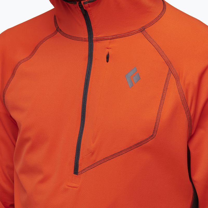 Felpa da trekking da uomo Black Diamond Alpenglow Pro Hoody acetato 4