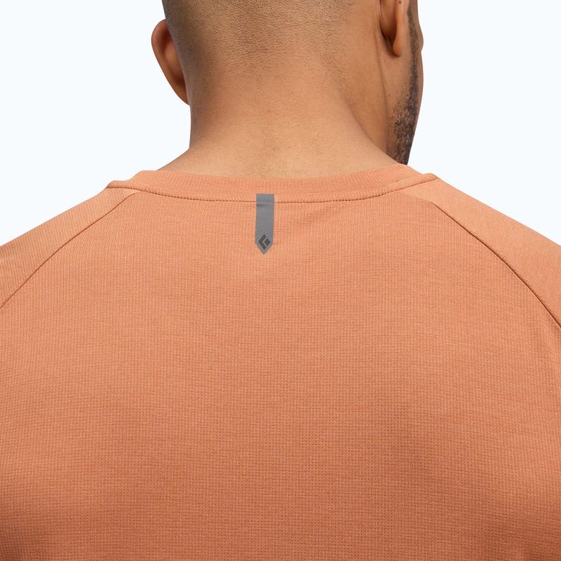 T-shirt da trekking uomo Black Diamond Lightwire Tech Moab Brown 5