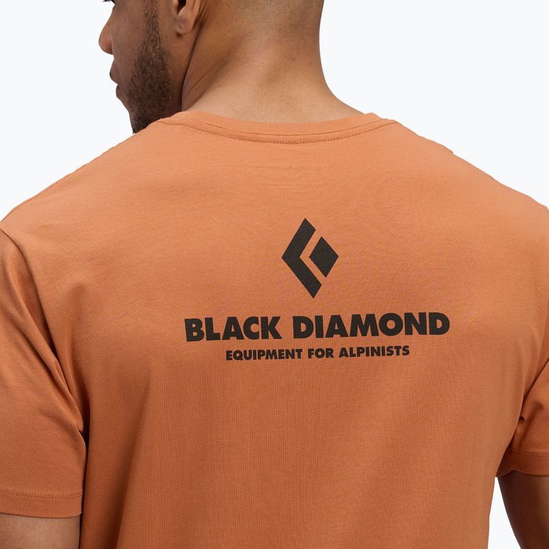 Black Diamond Equipmnt For Alpinist SS Tee Uomo moab marrone 5