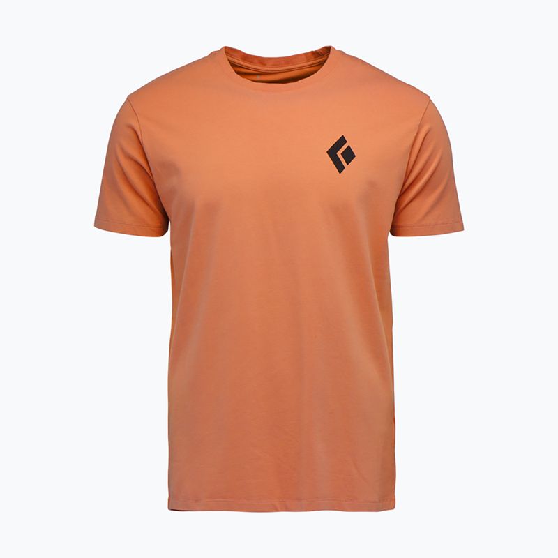 Black Diamond Equipmnt For Alpinist SS Tee Uomo moab marrone