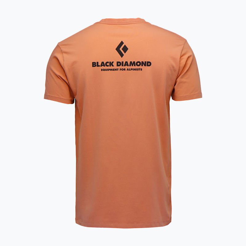 Black Diamond Equipmnt For Alpinist SS Tee Uomo moab marrone 2