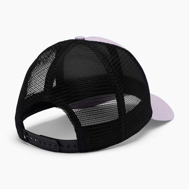 Cappellino con visiera Black Diamond Trucker soft lilac/black/black icon patch 2