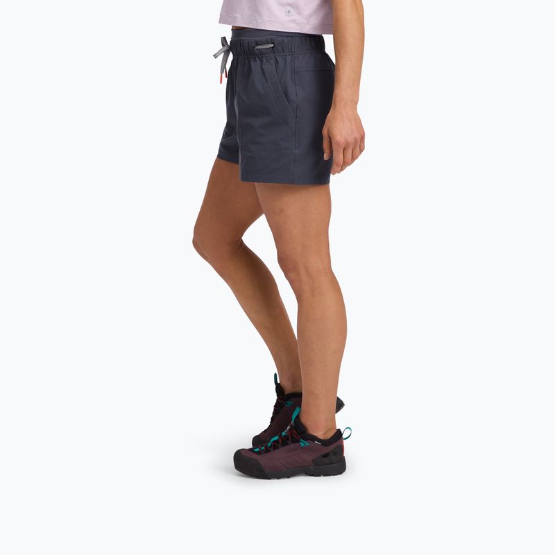Pantaloncini da donna Black Diamond Sequence charcoal 3