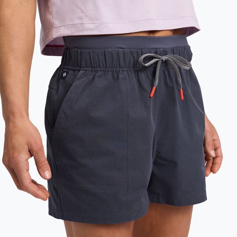 Pantaloncini da donna Black Diamond Sequence charcoal 4
