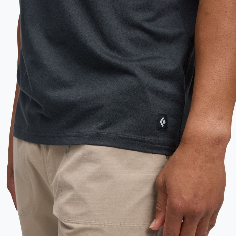 Maglietta Black Diamond Circuit SS da uomo, nero 4