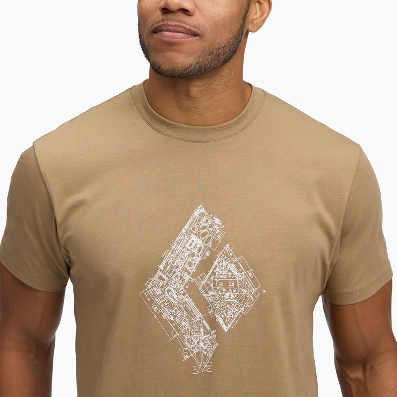 Black Diamond Equipmnt For Alpinist SS Tee da uomo, fungo 4