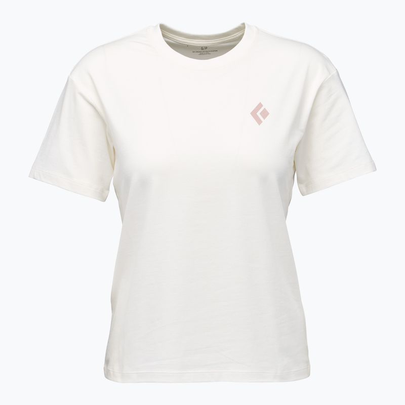 Black Diamond Heritage Badge SS Tee donna off whote