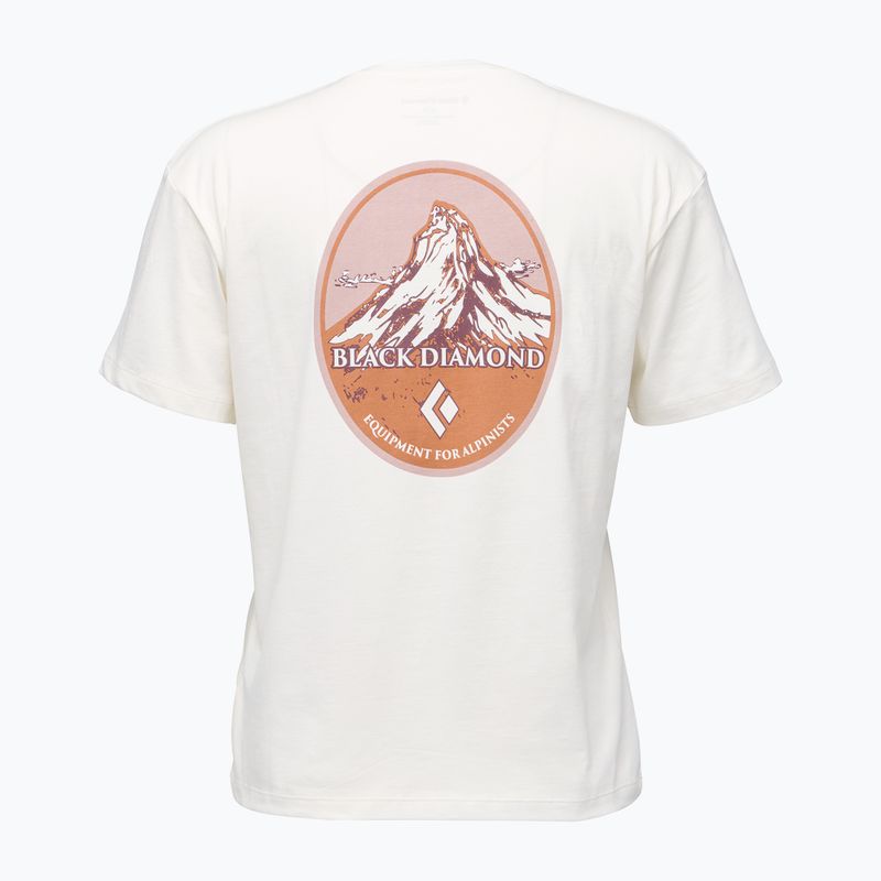 Black Diamond Heritage Badge SS Tee donna off whote 2