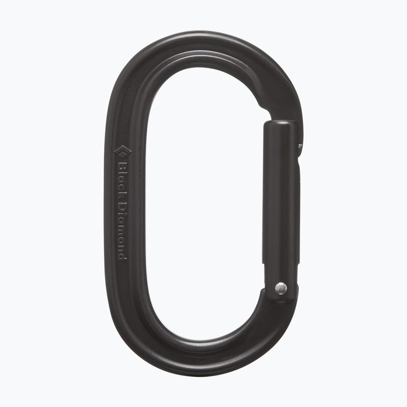 Moschettone da arrampicata Black Dimaond Oval Keylock black