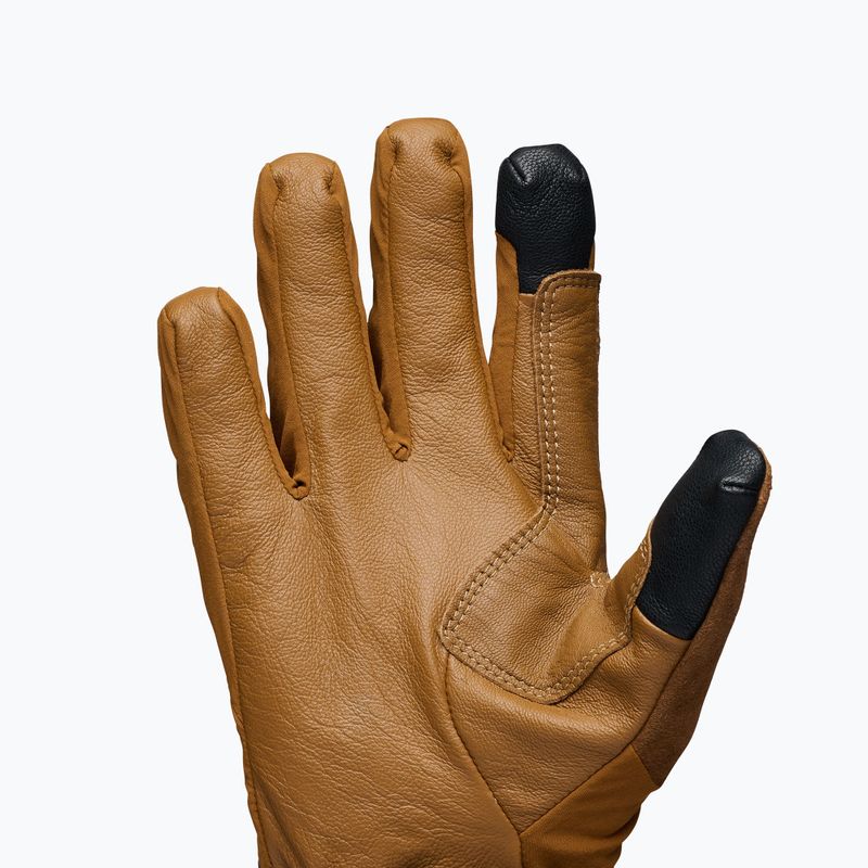 Guanti da scialpinismo Black Diamond Cirque bark brown 3