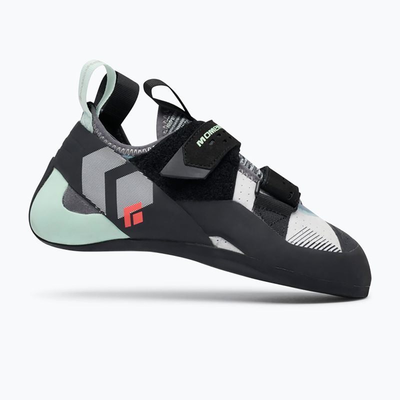 Scarpe da arrampicata donna Black Diamond Momentum Climbing foam green/alloy 9