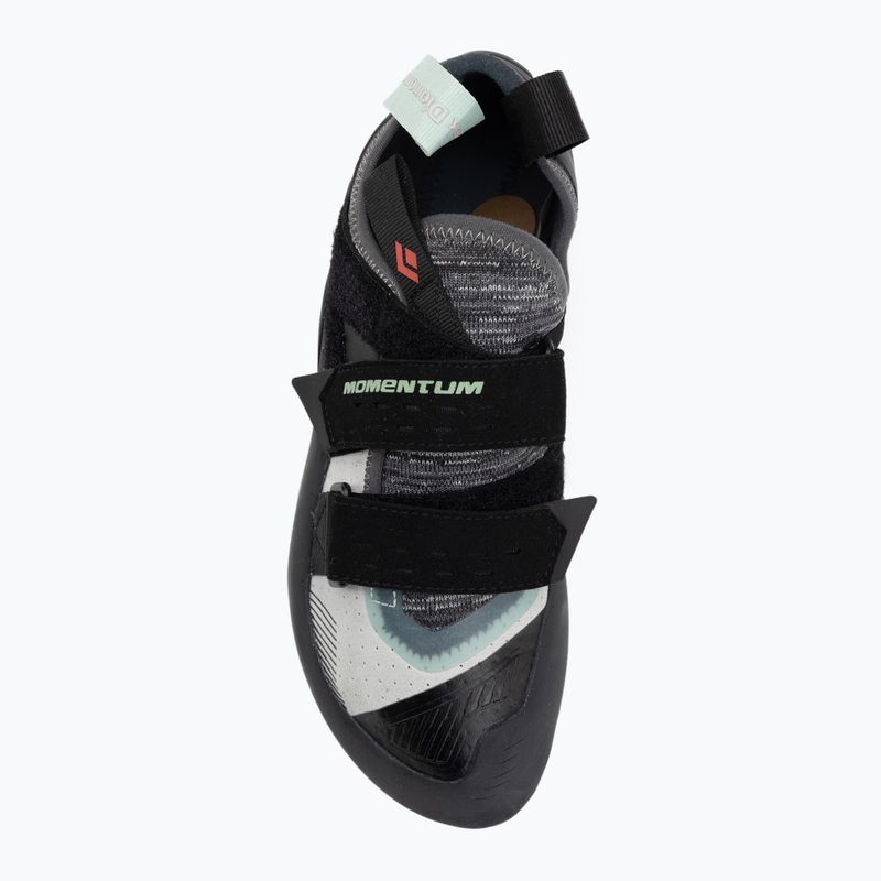 Scarpe da arrampicata donna Black Diamond Momentum Climbing foam green/alloy 5