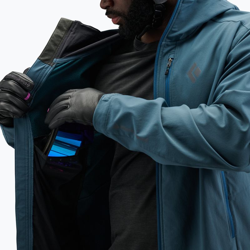 Giacca softshell da uomo Black Diamond Dawn Patrol midnight blue 9