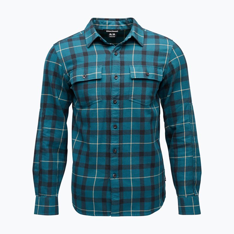 Camicia da uomo Black Diamond Project Twill Creek Blue/Charcoal 3