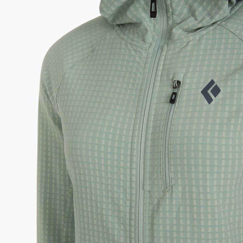 Felpa da trekking donna Black Diamond Coefficient Storm agave 3