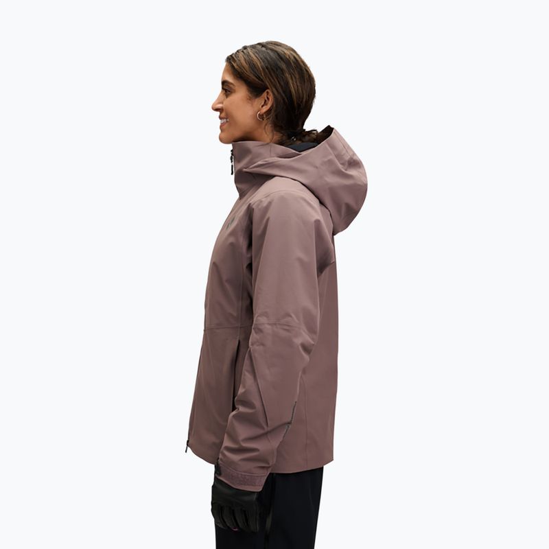 Giacca da sci da donna Black Diamond Recon Insulated Shell dark mauve 2