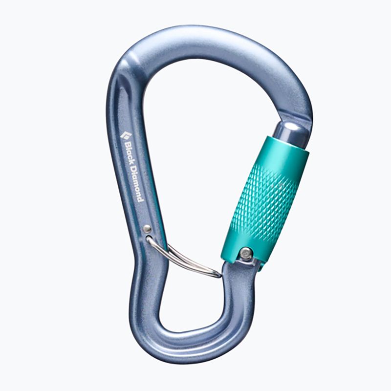 Carabina Black Diamond Gridlock Triple Lock gray