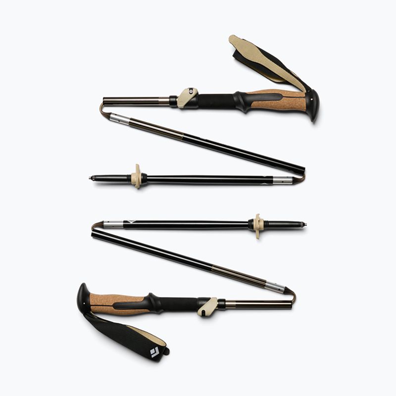 Bastoncini da trekking Black Diamond Trail Vista FLZ Trekking white oak 2