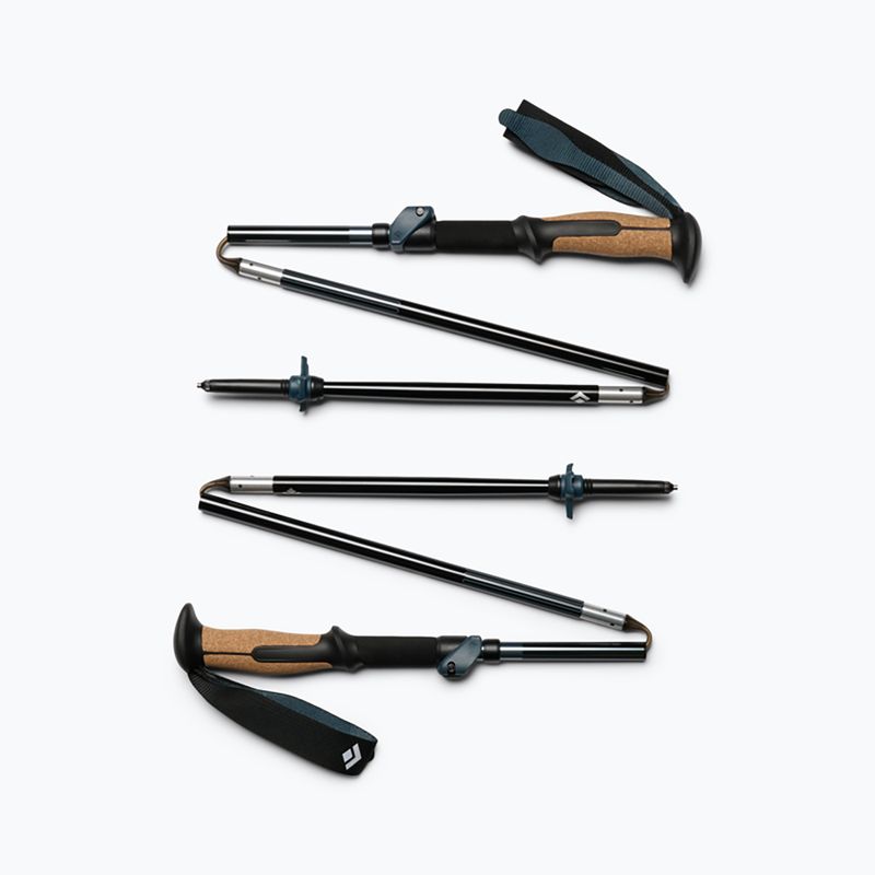 Bastoncini da trekking Black Diamond Trail Vista FLZ Trekking midnight blue 2