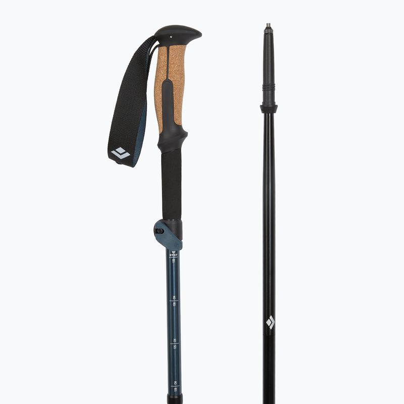 Bastoncini da trekking Black Diamond Trail Vista FLZ Trekking midnight blue 3