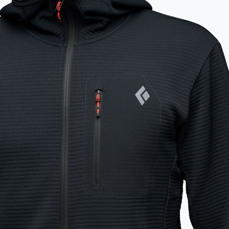 Felpa da uomo Black Diamond Diverge Full Zip Hoody black 4