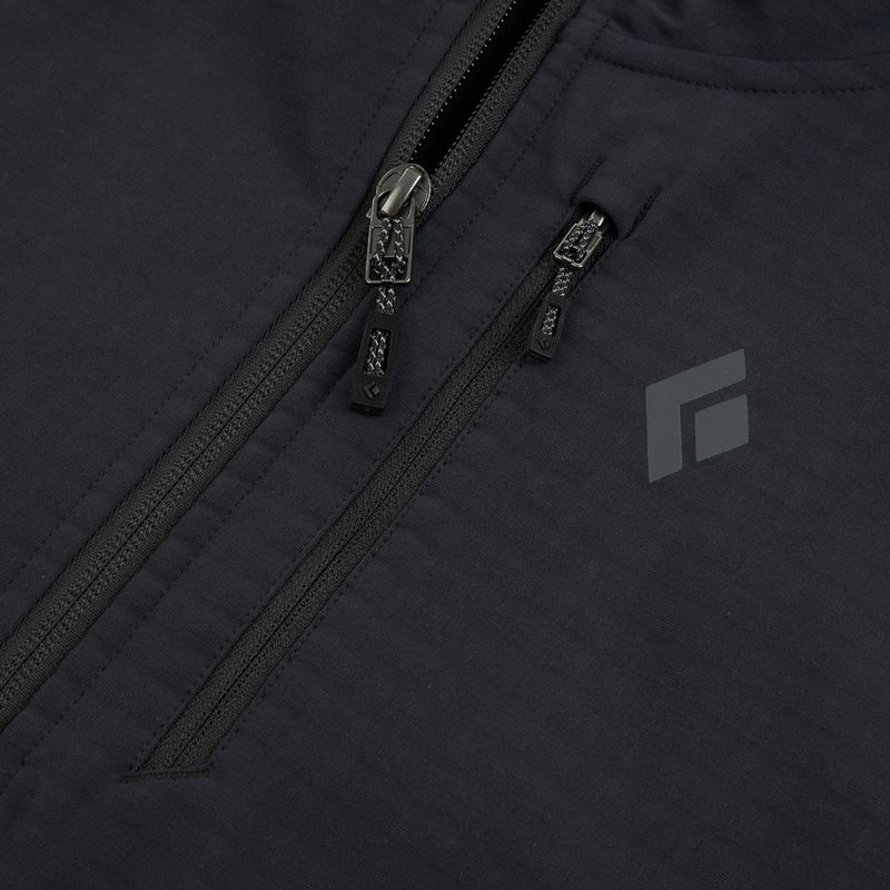 Felpa da uomo Black Diamond Coefficient Storm Full Zip Hoody black 3