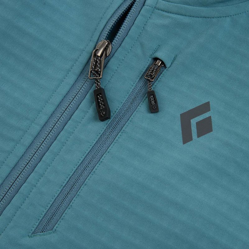 Felpa da uomo Black Diamond Coefficient Storm Full Zip Hoody creek blue 3