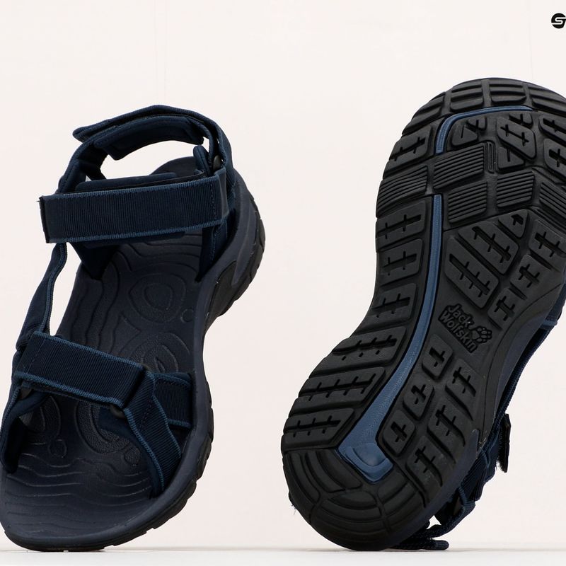 Jack Wolfskin Lakewood Ride sandali da trekking da uomo blu notte 11