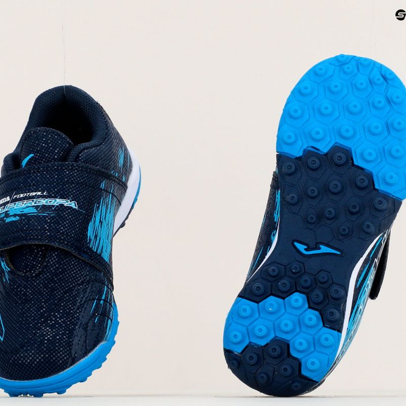 Scarpe da calcio Joma Super Copa TF per bambini navy 13