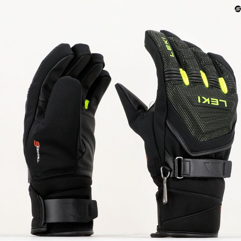 LEKI Race Coach C-Tech S guanti da sci per bambini nero 652803701 9