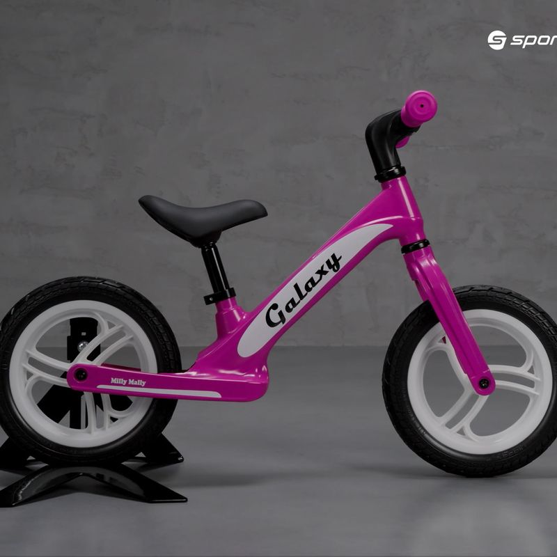 Milly Mally Galaxy MG bicicletta da fondo rosa 7