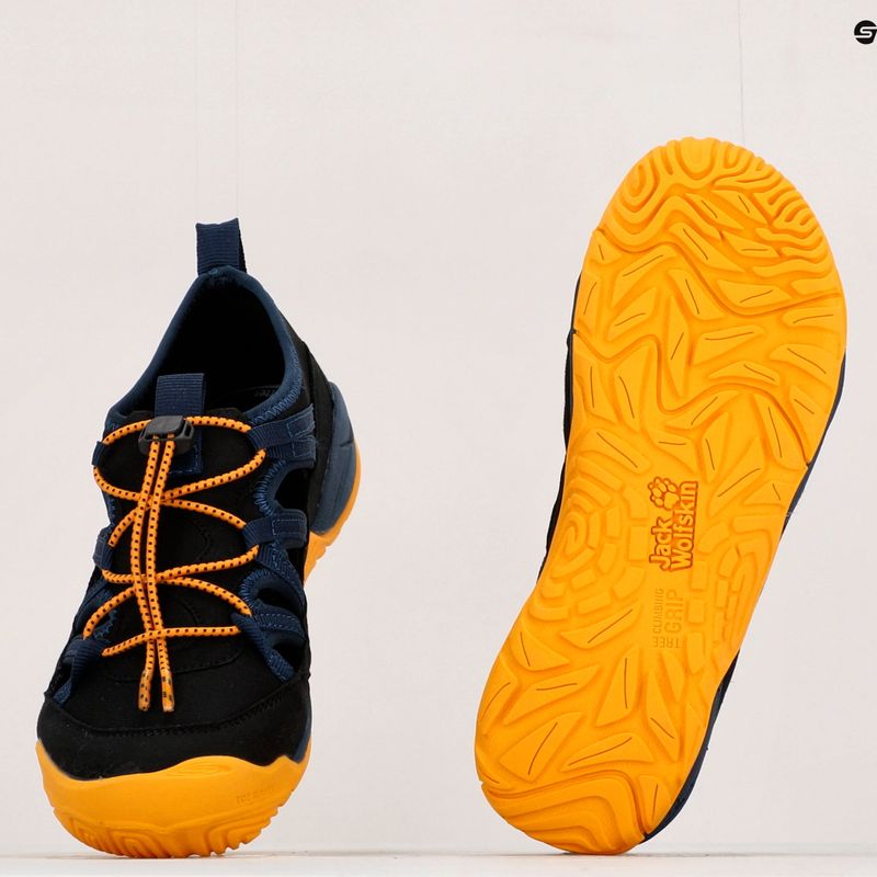 Sandali da trekking per bambini Jack Wolfskin Vili orange pop 18