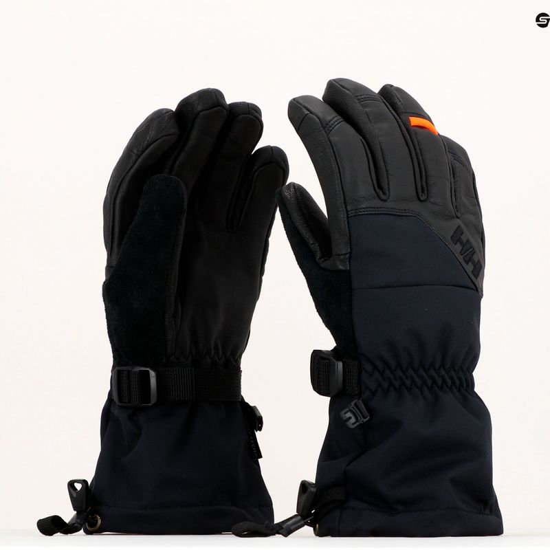 Guanti da sci da uomo Helly Hansen Ullr Sogn HT nero 6