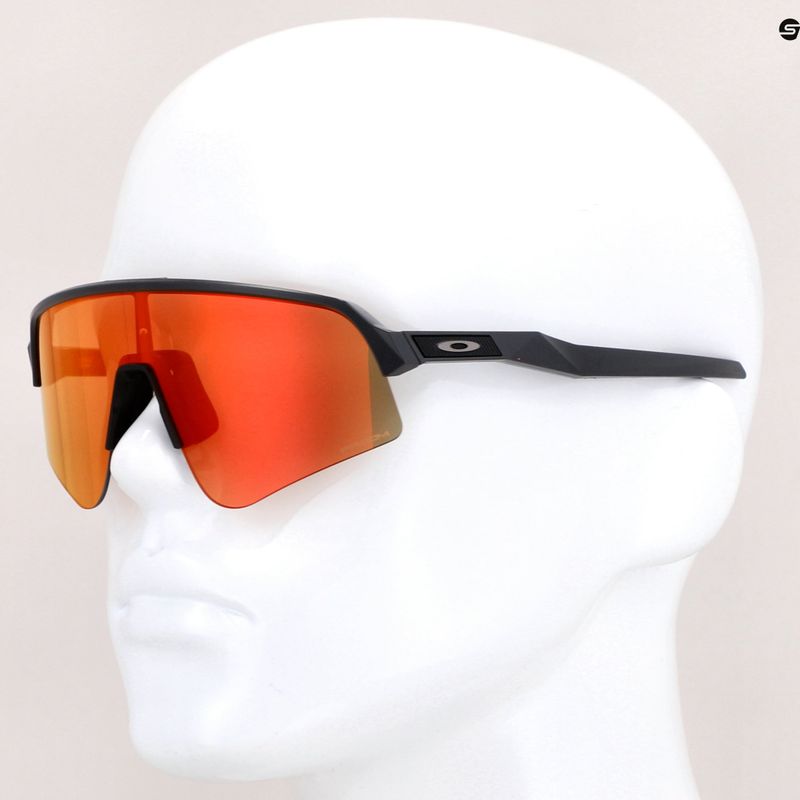 Occhiali da sole Oakley Sutro Lite Sweep carbonio opaco/prizm trail torch 7