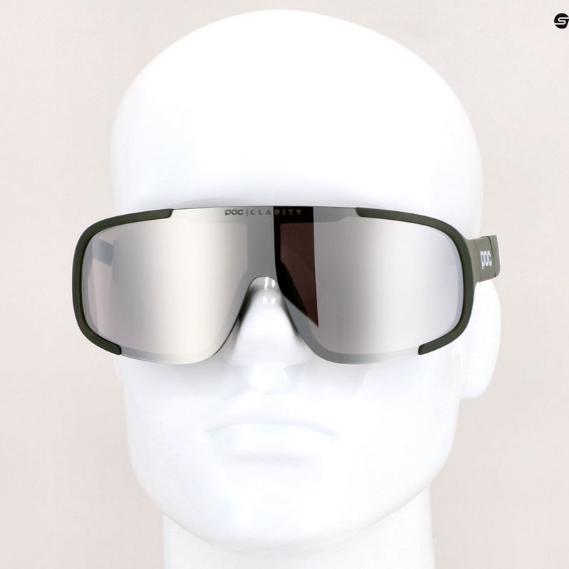Occhiali da sole POC Aspire verde epidoto/traslucido 10