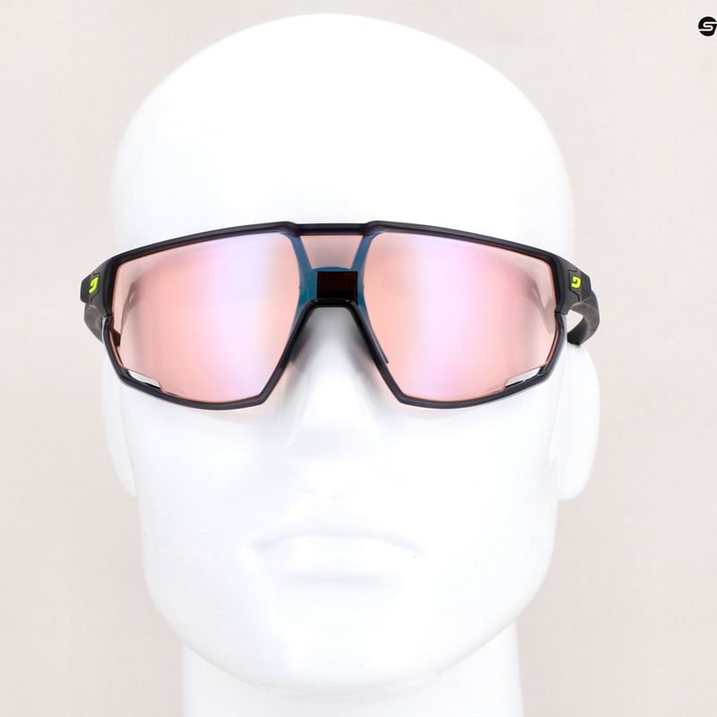 Occhiali da sole Julbo Rush reactiv Performance 1-3 Hc nero opaco/nero 7