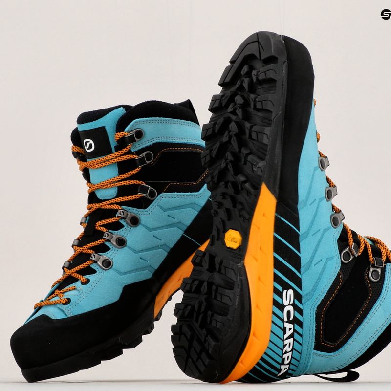 Stivali da trekking da donna SCARPA Mescalito TRK GTX 2022 ceramica/baltico 11