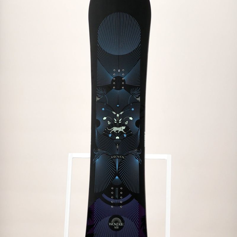 Snowboard donna Salomon Wonder nero 7