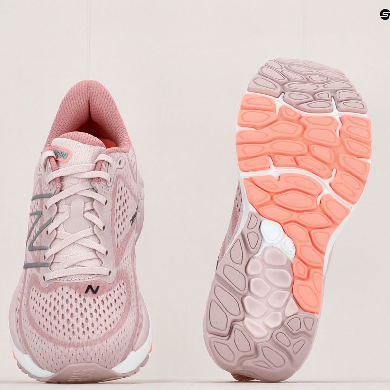 New Balance Fresh Foam X 880 v13 rosa scarpe da corsa da donna 11