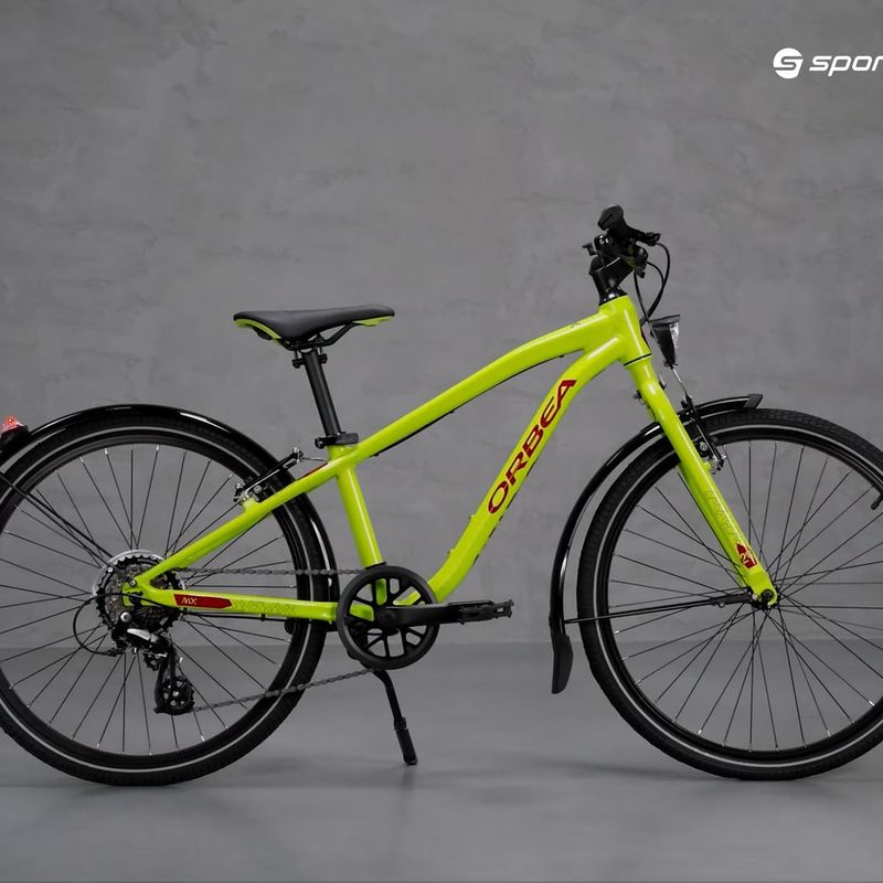 Bicicletta per bambini Orbea MX 24 Park 2022 lime/watermelon 18