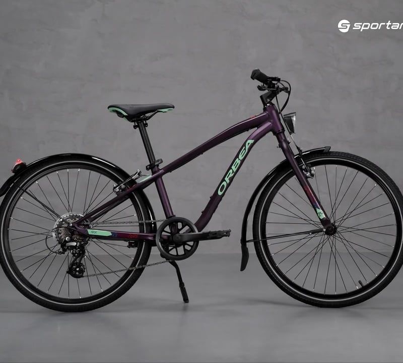 Bicicletta per bambini Orbea MX 24 Park 2022 viola/menta 5