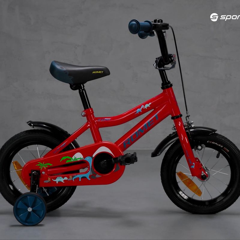 Bicicletta per bambini Romet Tom 12 rosso/blu 7