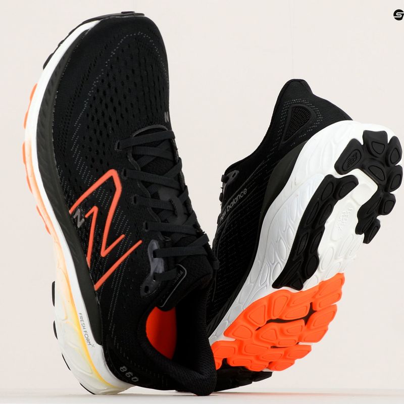 New Balance Fresh Foam X 860 v13 nero uomini scarpe da corsa 18
