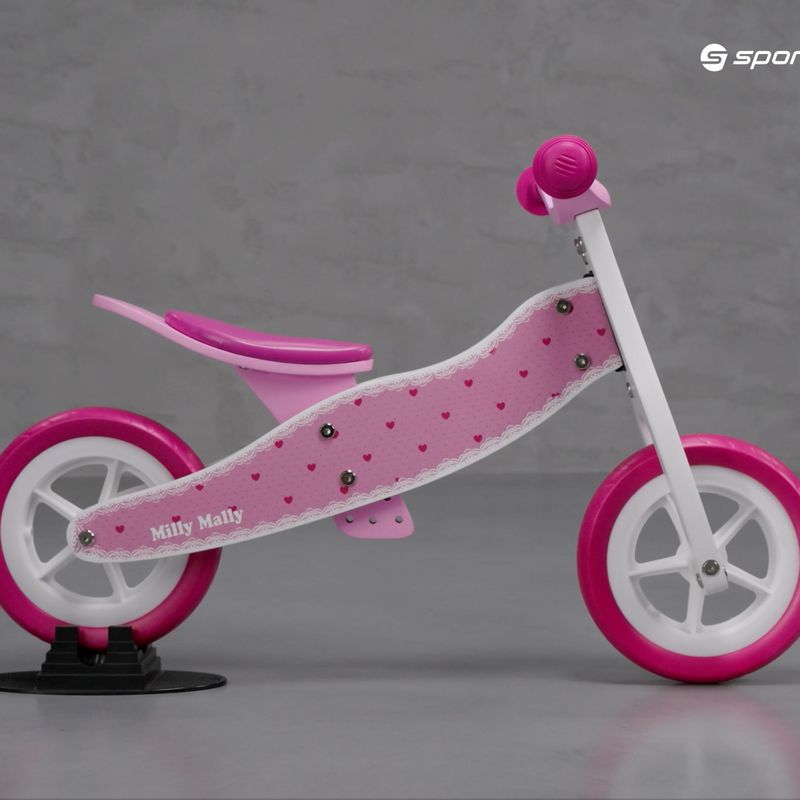 Milly Mally 2in1 triciclo da fondo Cuori freddi 10